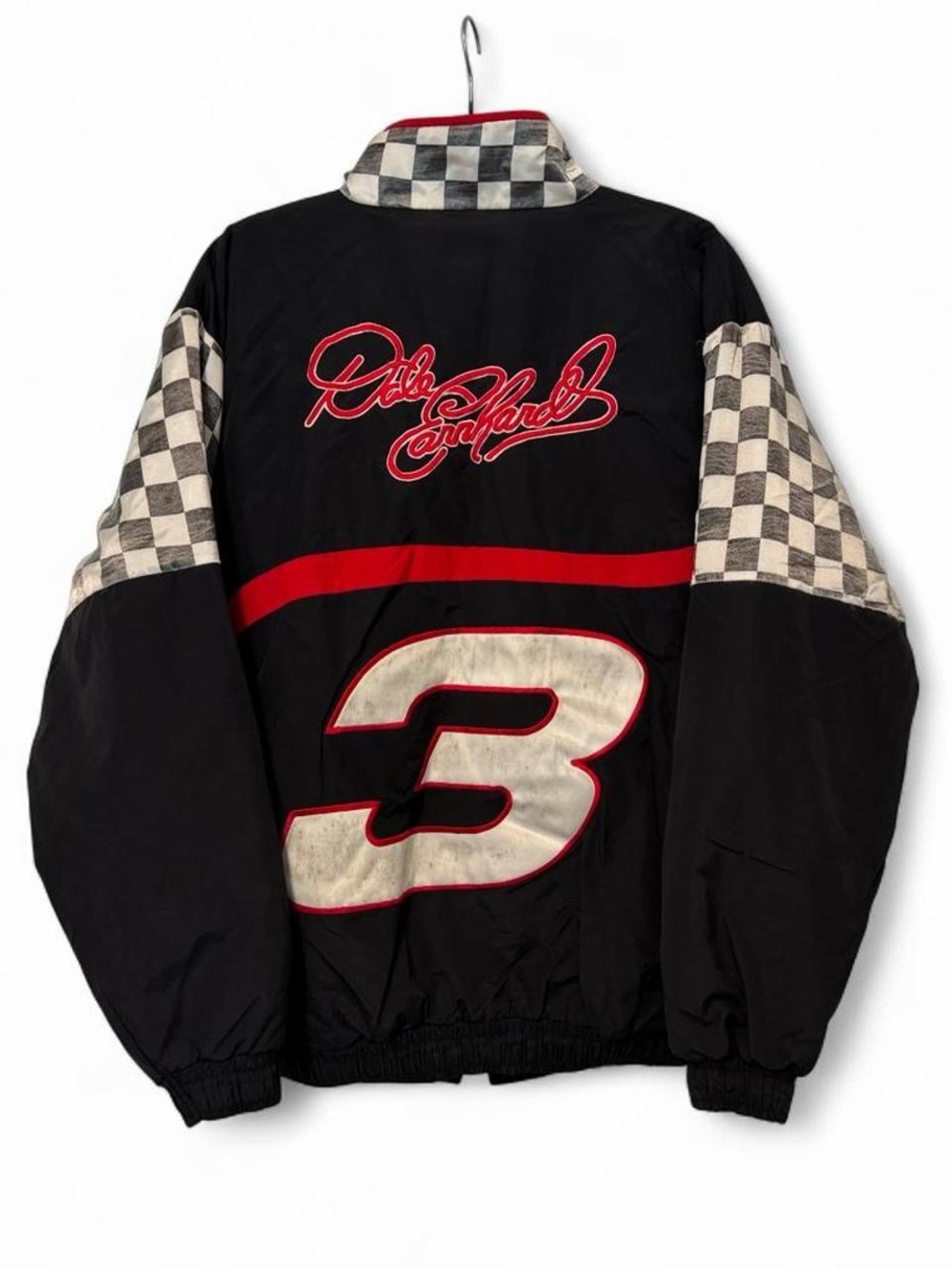 Vintage 90s NASCAR Dale Earnhardt Winston Cup Champion Jacket Coat size XL